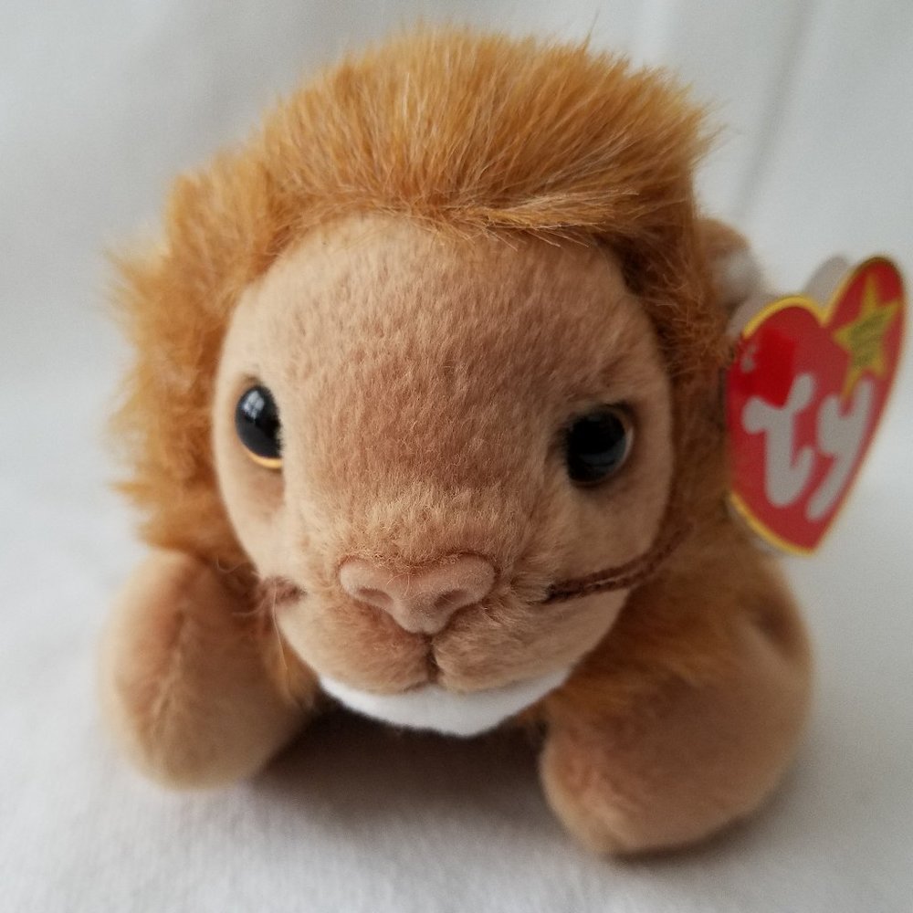 TY Beanie Babies Roary The Lion #4069 1996, Vintage, Collectible, Retired.